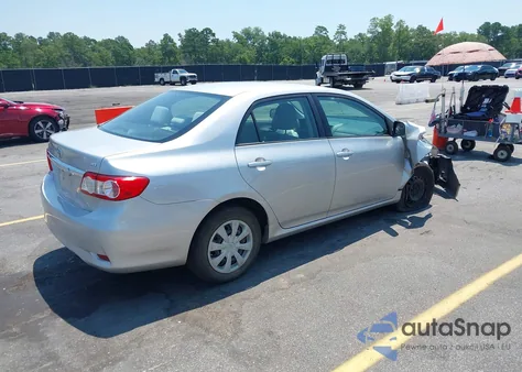 2011 Toyota Corolla Le из США, поврежденный, VIN 2T1BU4EE4BC691566